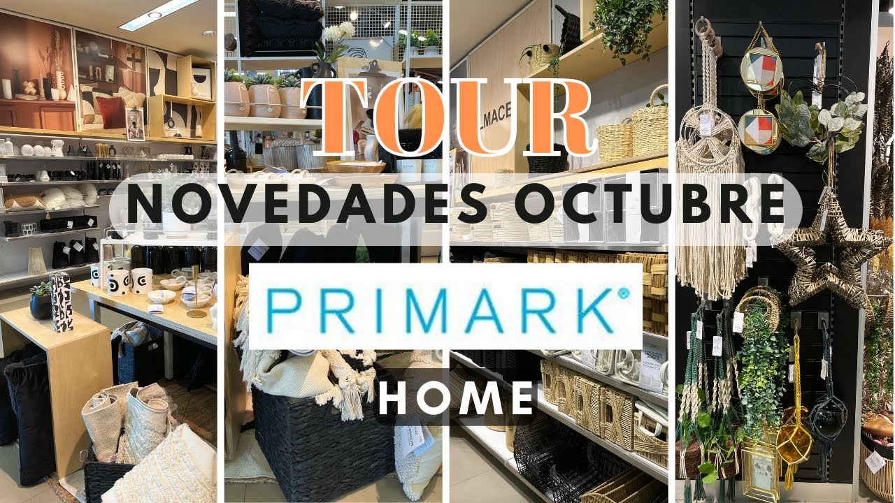 NOVEDADES PRIMARK HOME OCTUBRE 2022 🛍TOUR DECORACIÓN 🍂ORJO'S HOME