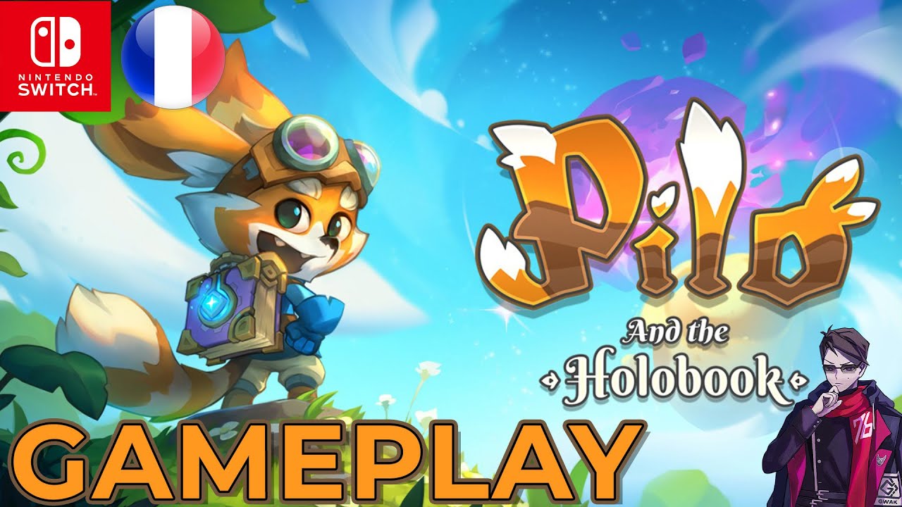 [FR] PILO AND THE HOLOBOOK NINTENDO SWITCH GAMEPLAY NO COMMENT