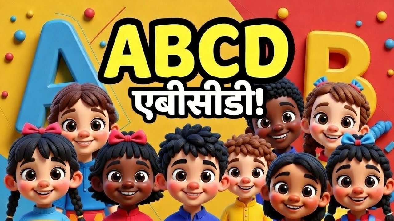ABCD Padhenge Hum | एबीसीडी पढ़ेंगे हम | Hindi Alphabet Song for Kids | ABCD Phonics Song |Nursery 