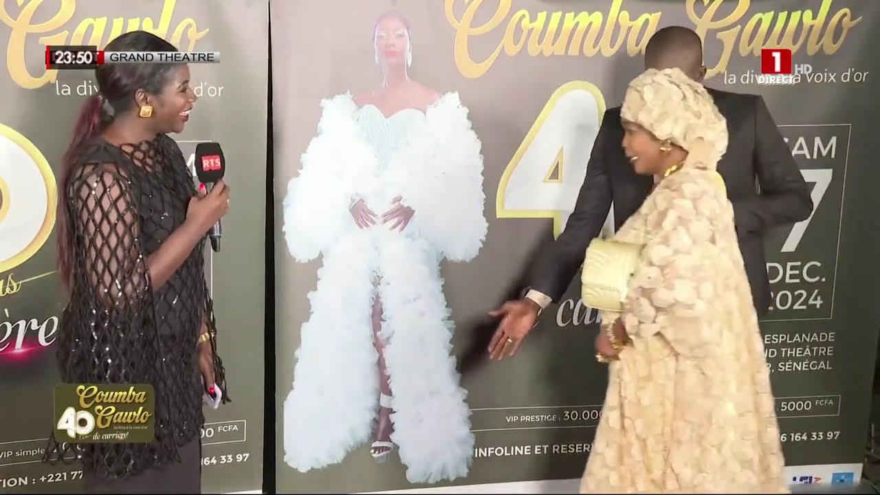 SOIRÉE SPÉCIALE | 40 ANS DE CARRIÈRE DE COUMBA GAWLO – SAMEDI 07 DÉCEMBRE 2024