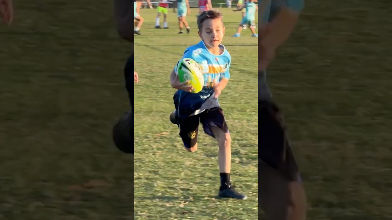My 1st Ever Try At Touch Football 🏉 #rugby #touchfooty #touchrugby #touchfootball