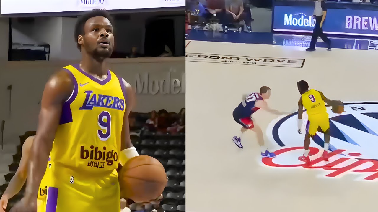 Бронни Джеймс был ВЕЗДЕ в игре BUZZER BEATER 🔥 Лейкерс против Клипперс