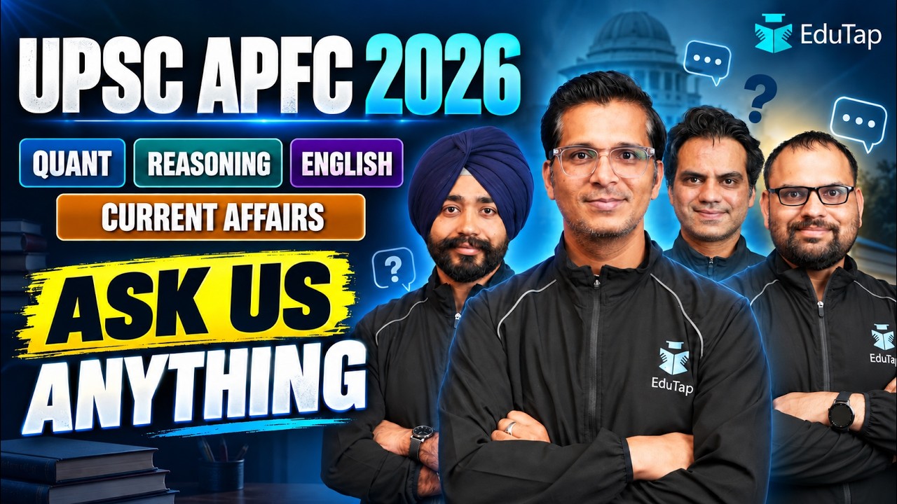 UPSC EPFO APFC 2026 Ask Us Anything: Quant, Reasoning, English And Current Affairs Strategy