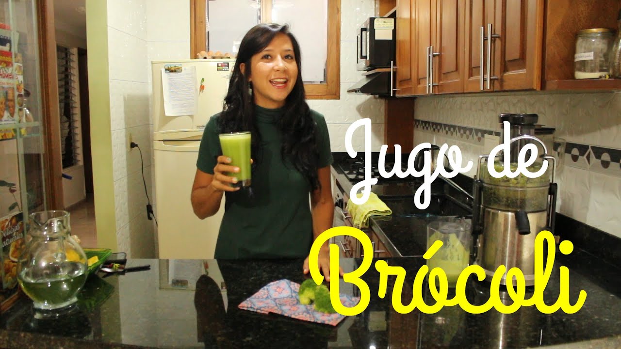 Jugo de Brócoli + ¡RETO! JUGOS VERDES