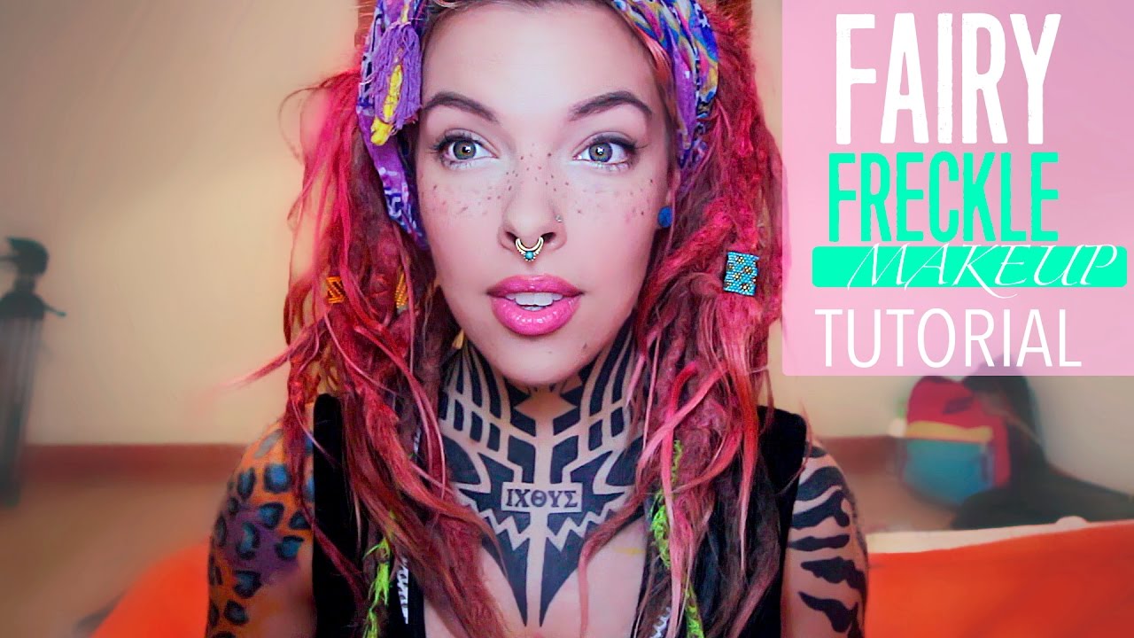 EASY Freckle Makeup Tutorial &mdash; Cute & Quick