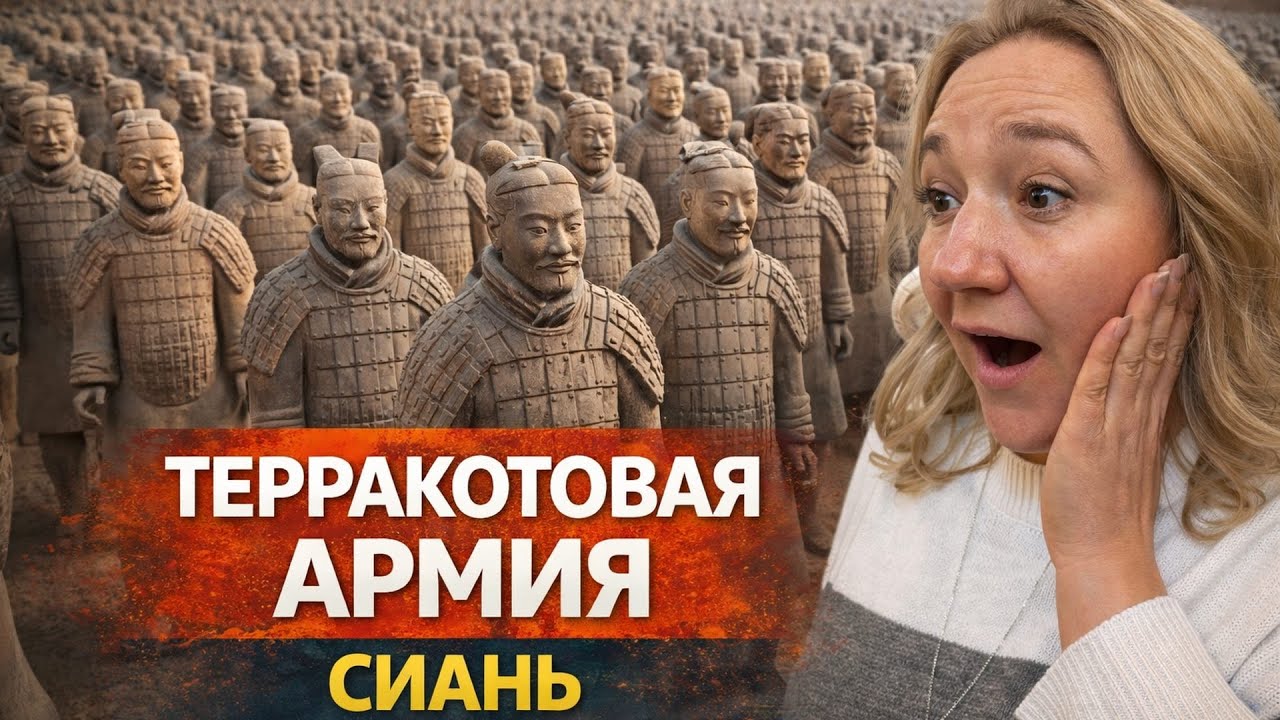 МЫ ВЕРНУЛИСЬ В КИТАЙ | СБЫЛАСЬ МЕЧТА КАТИ УВИДЕТЬ ТЕРРАКОТОВУЮ АРМИЮ В СИАНЬ #laowai
