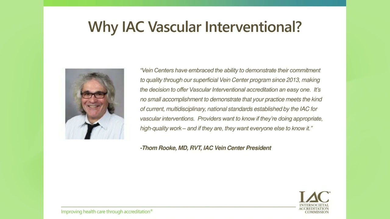 Introduction to Vascular Interventional Accreditation