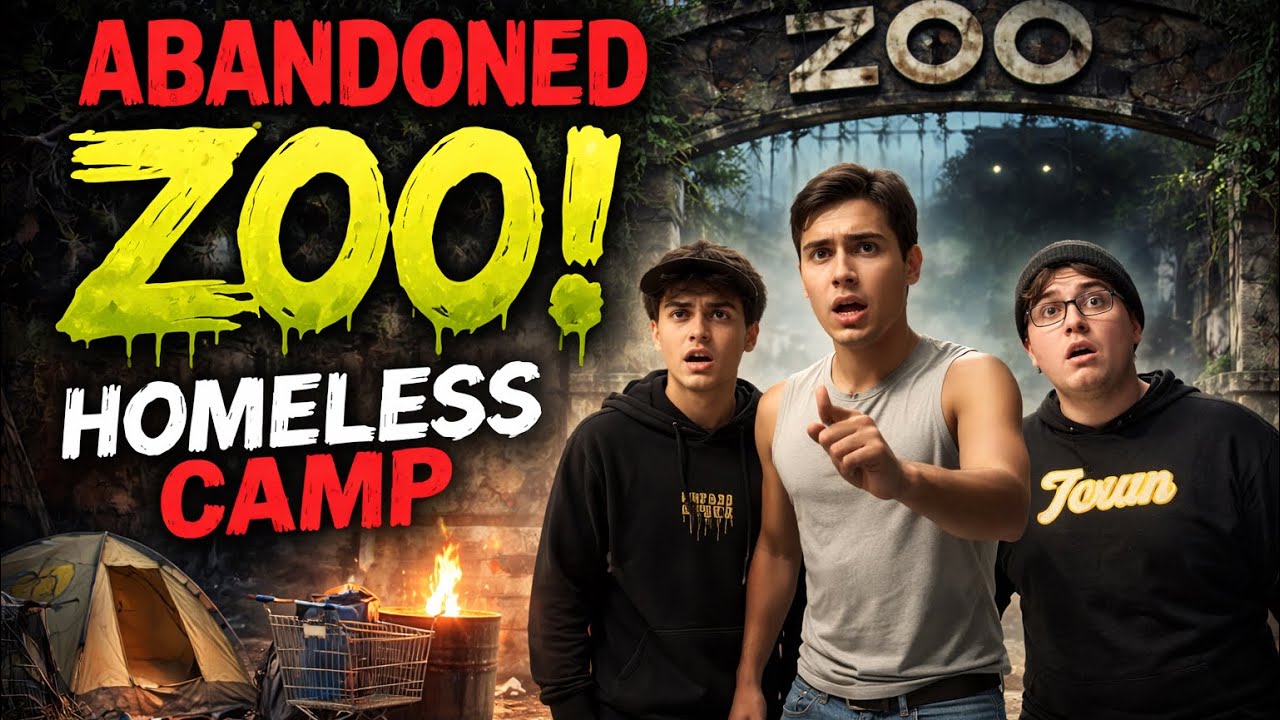 Exploring abandoned zoo and homeless encampment