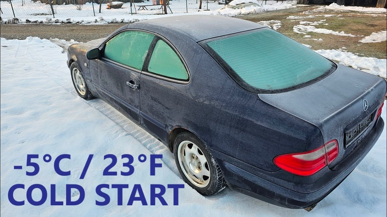 Mercedes CLK W208 Cold Start 2.0 100kw
