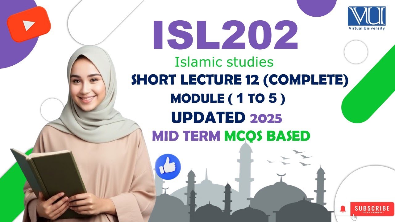 ISL202 Short_Lecture #12 Complete | VU_Midterm_Quick_Prep_IMP_MCQs | Easy_Explanation | codeneat.com