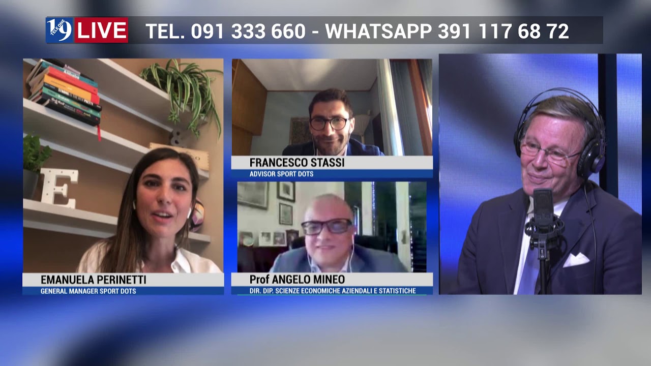 19 LIVE SPECIALE PALERMO INNOVATION LAB CON EMANUELA PERINETTI, ANGELO MINEO E FRANCESCO STASSI