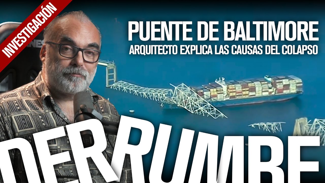 🌉COLAPSO Puente de Baltimore USA | explico las causas del derrumbe | ESTRUCTURA COLAPSA | MOLA KIT