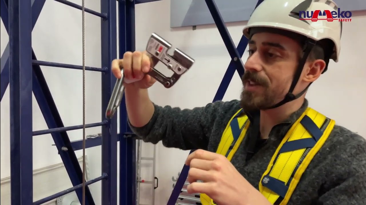 Dikey Yaşam Hattı Şok Emicili Çelik Halat Tutucu ve Regülasyonlar