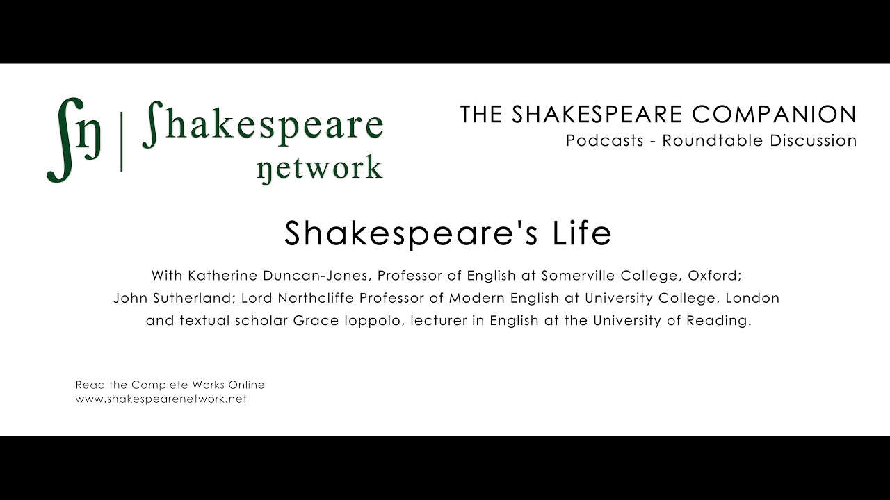 Shakespeare's Life - A Companion to Shakespeare - SN Educational Program - 4K