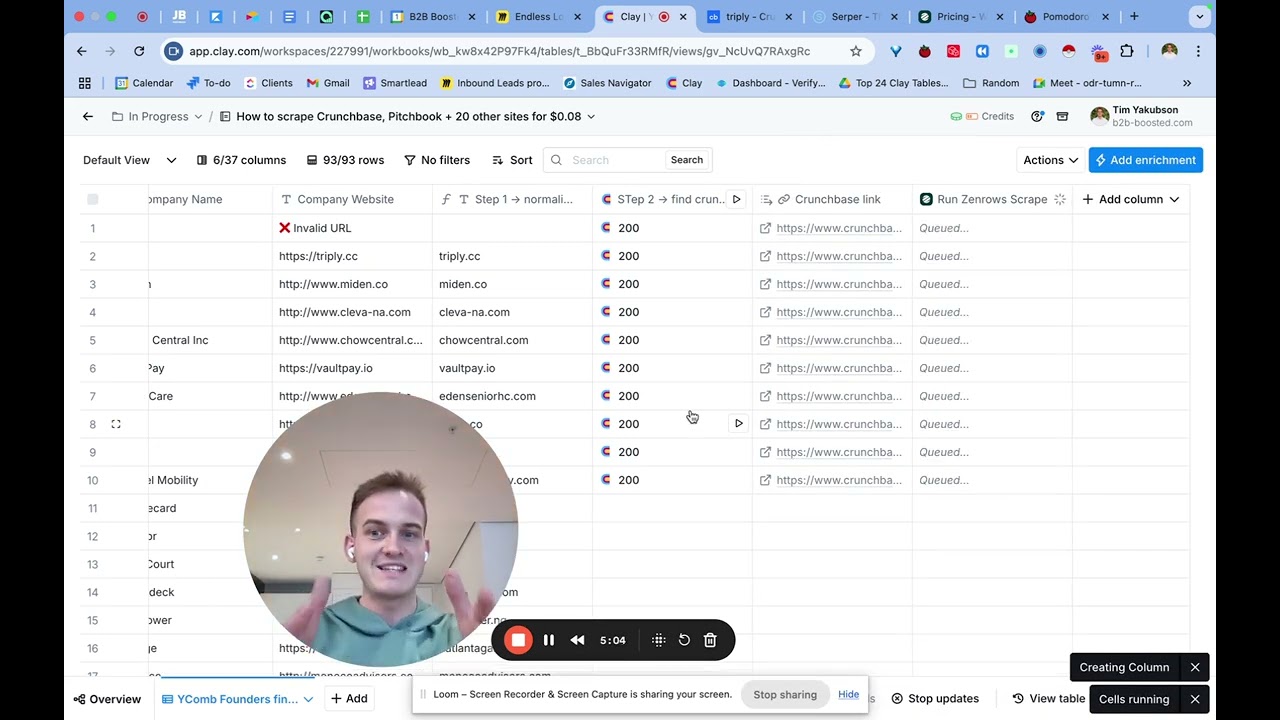 How to scrape Crunchbase & Pitchbook for under $0.08