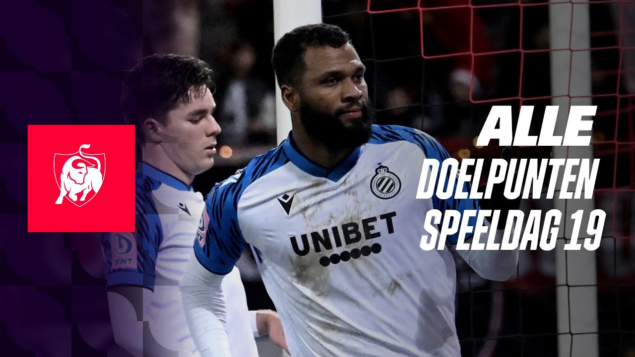 ALLE DOELPUNTEN SPEELDAG 19 👀⚽ Jupiler Pro League hoogtepunten 23/24
