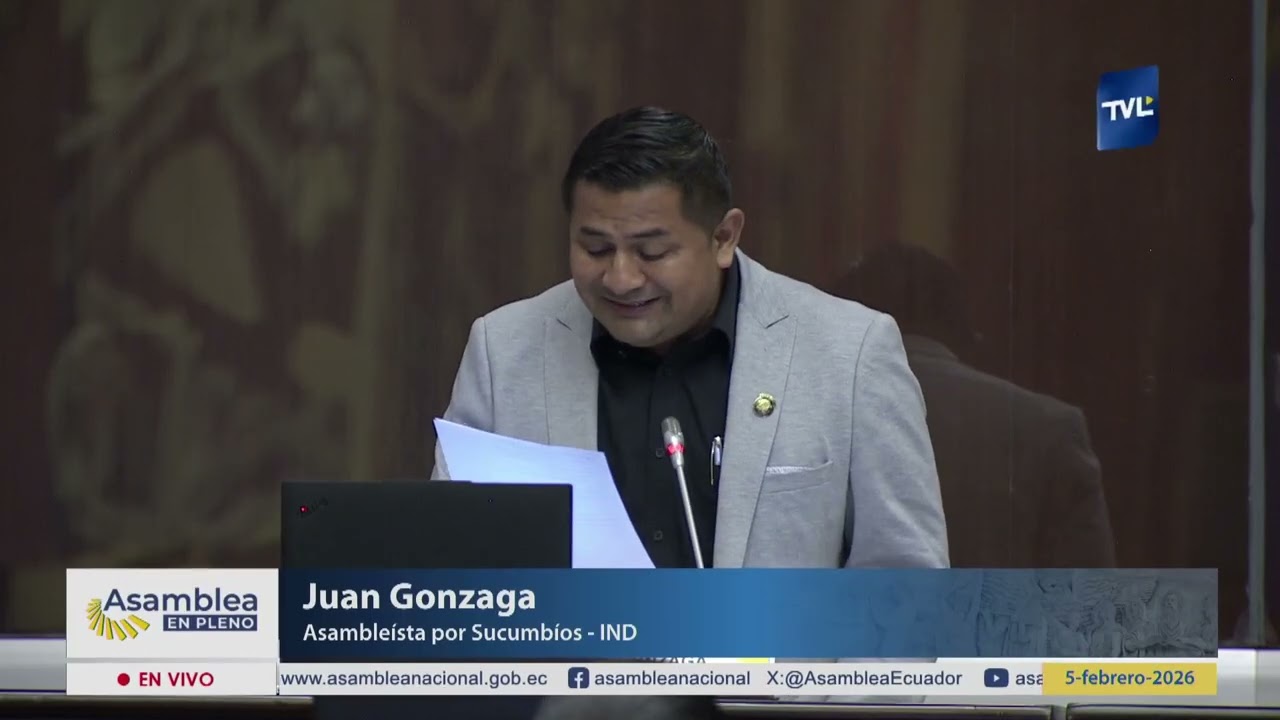 Asambleísta Juan Gonzaga - Sesión 067