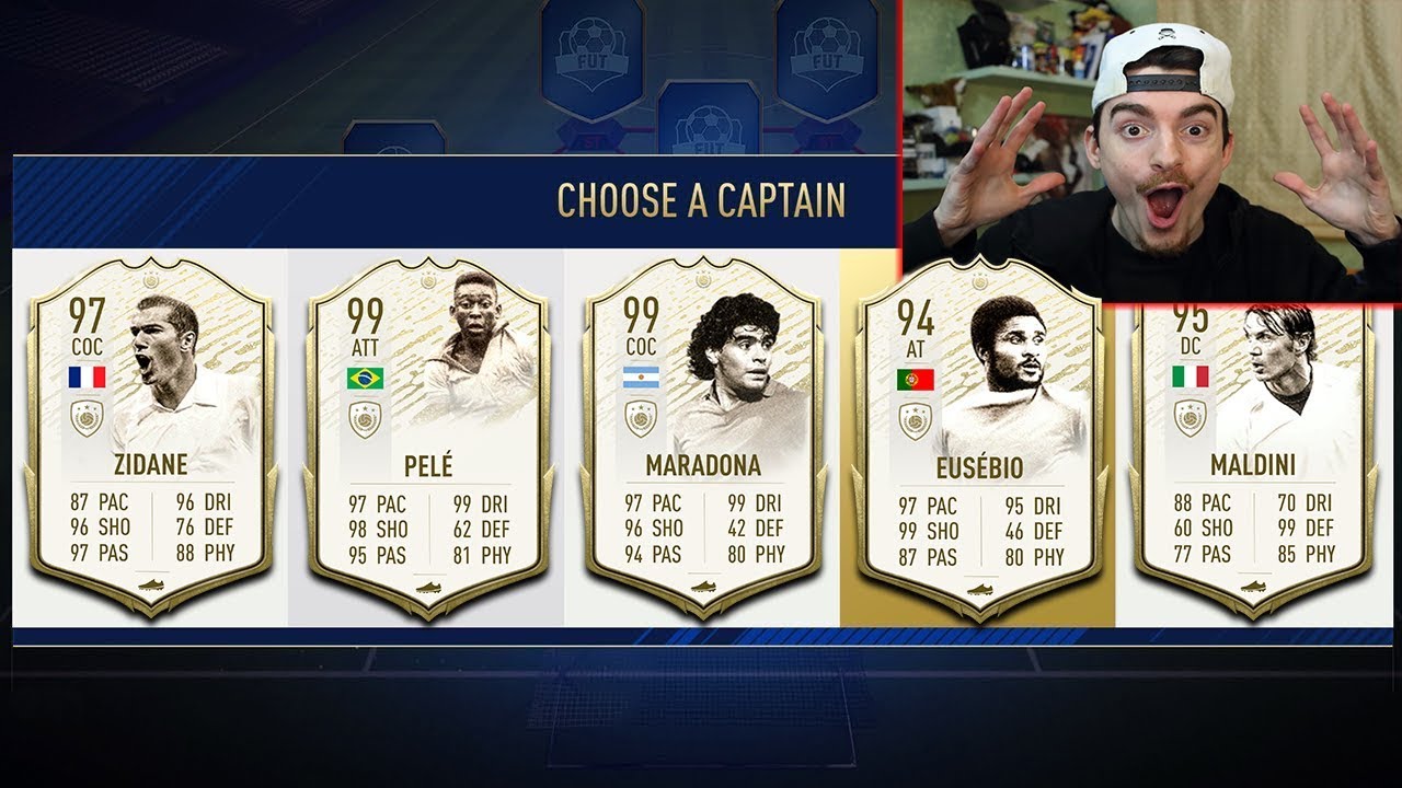 😱 RECORD DI ICONE NEL DRAFT !!! IL DRAFT DELLA VITA !!! FIFA 20 ULTIMATE TEAM ITA