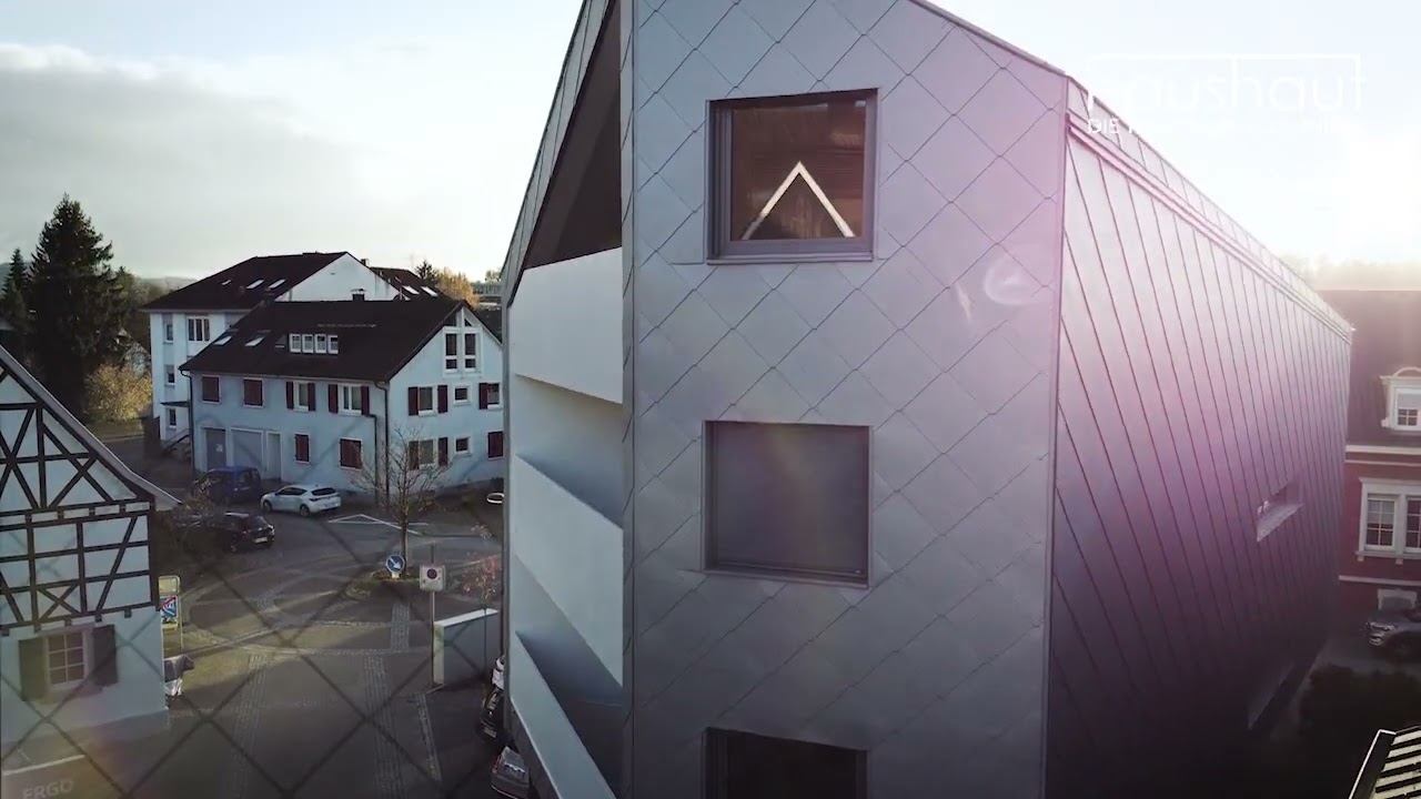haushaut Quadrat-Schindel Objekt &ndash; ein echter Hingucker