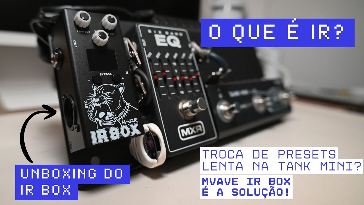 Troca de Presets lenta na Tank Mini? O que é Impulse Response? MVAVE IR Box?