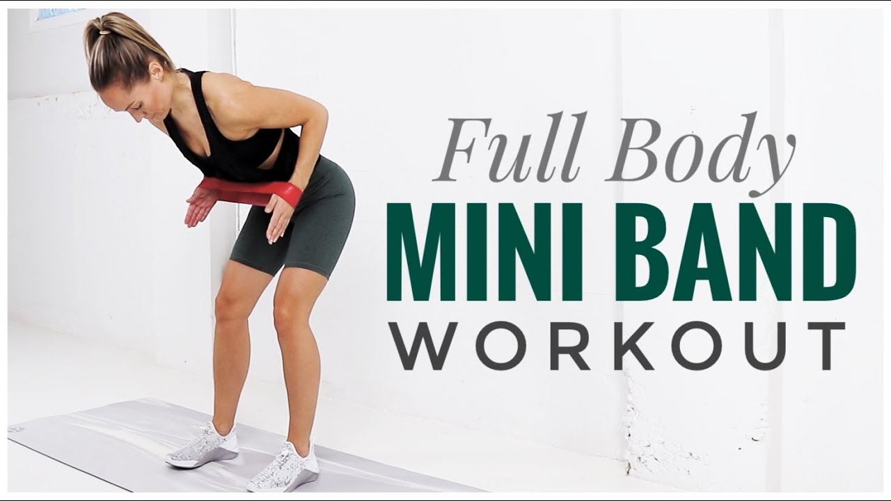 Full Body Mini RESISTANCE BAND Workout