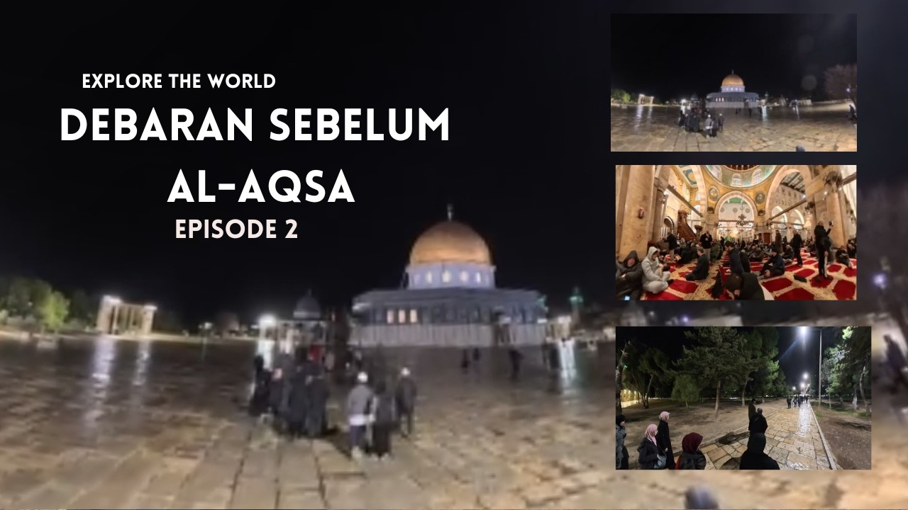 DITAHAN DI SEMPADAN! 😱 Detik Cemas Sebelum Jejak Al-Aqsa | Kembara Jordan-Al-Aqsa Episod 2