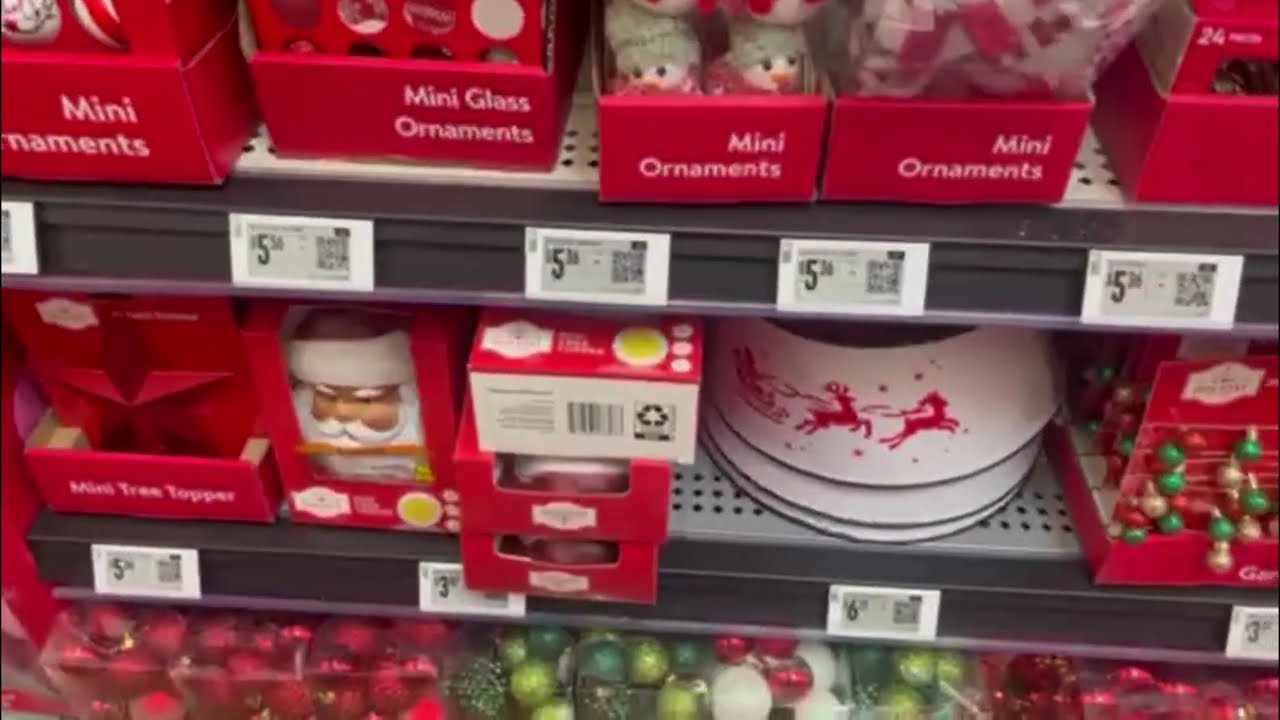 Christmas Decor at Walmart 2025