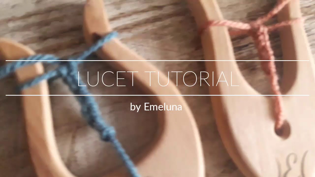 Lucet Tutorial by Emeluna | come realizzare cordini con il lucet a forcella