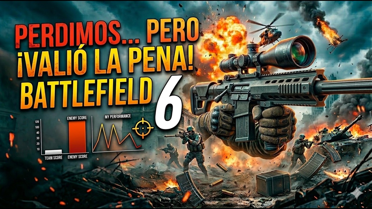Perdimos PERO VALIO LA PENA | Battlefield 6