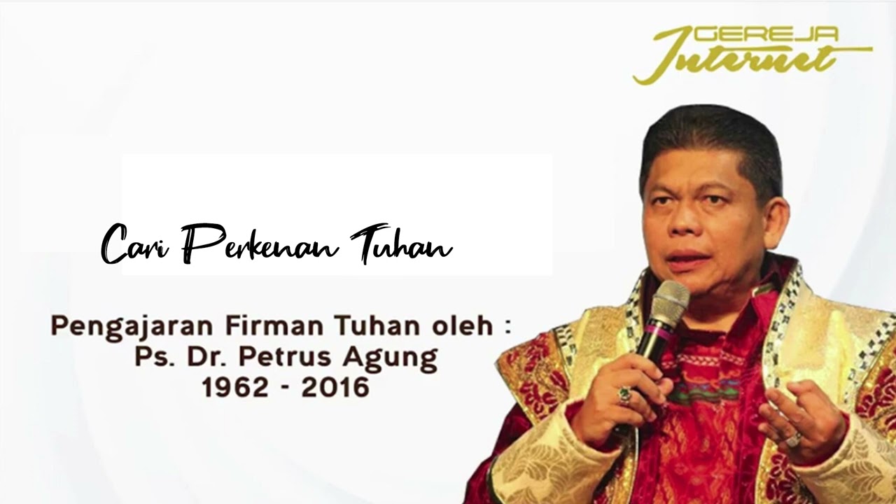 Petrus Agung : Mencari Perkenanan Tuhan