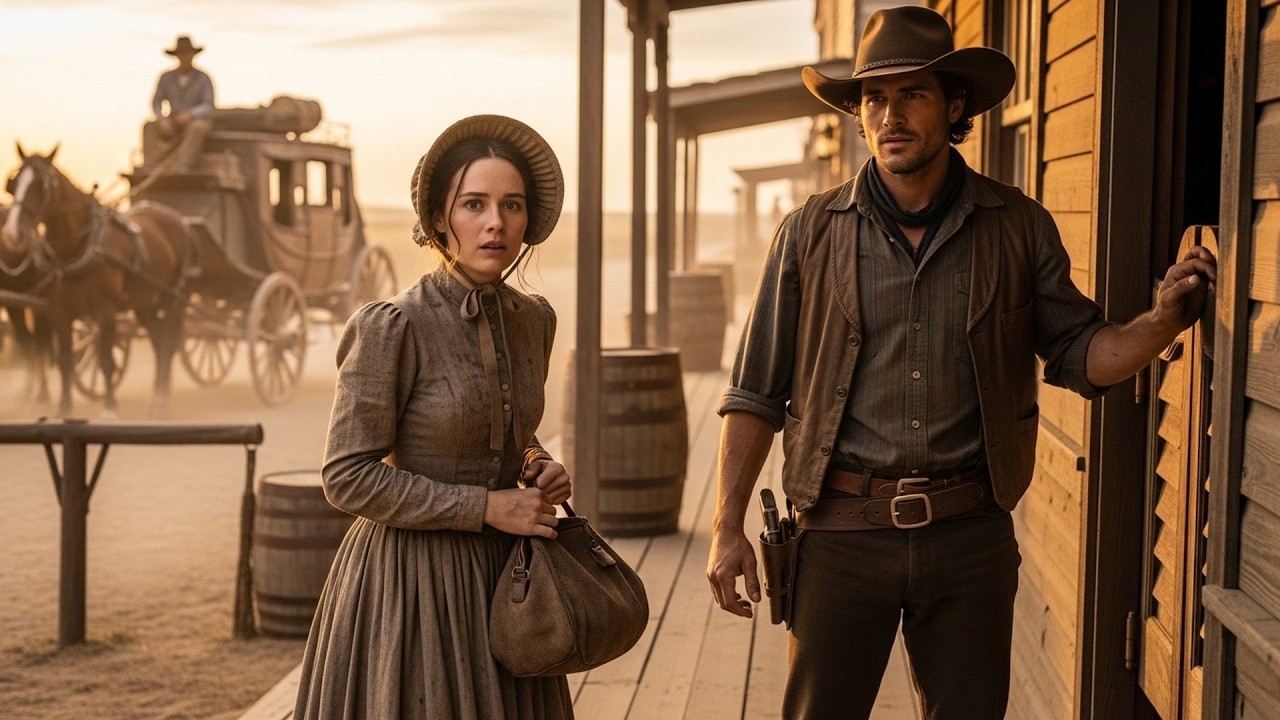 The Stagecoach Brought Her to the Wrong Town, The Cowboy Said 