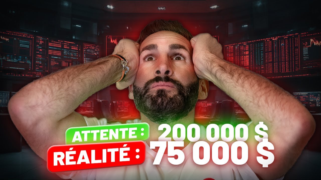 OBJECTIF 200 000$ RAT&Eacute;... 😱 MAIS POURQUOI ?! Bilan 2025