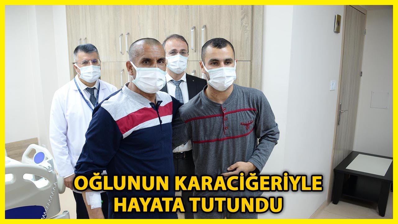 Babasına Karaciğeri ile Hayat Verdi