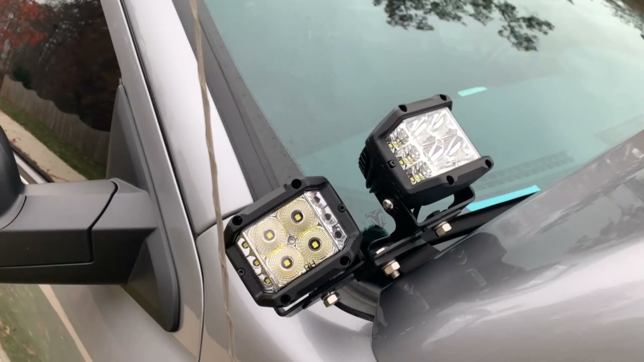 Harbor Freight RoadShock led spot and flood