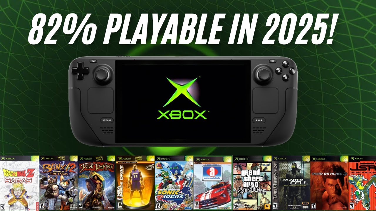 I Tested Xbox Games on the Steam Deck in 2025 - Xemu Has Come a Long Way