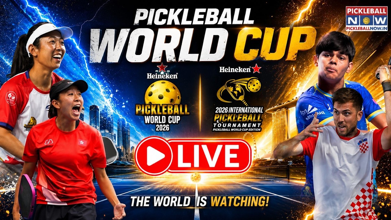LIVE: Pickleball World Cup Final Live From Da Nang, Vietnam | Pickleball World Cup 2026