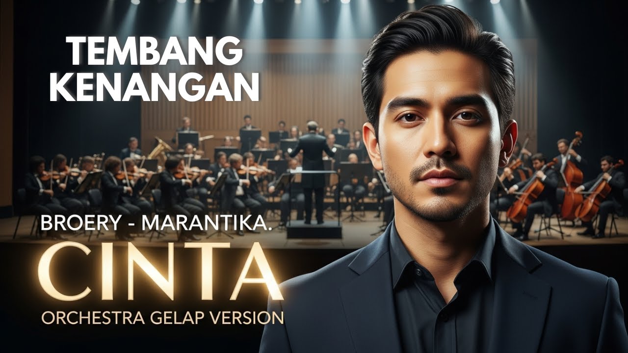 Merinding! Lagu CINTA - Broery Marantika | Dark Orchestra Version &ndash; Cover Vocal Cowok