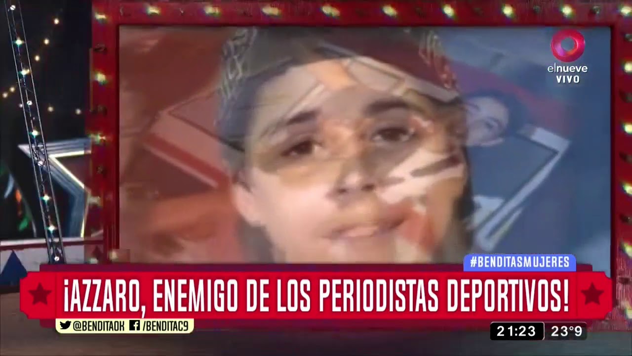 ¡Azzaro, enemigo de los periodistas deportivos!