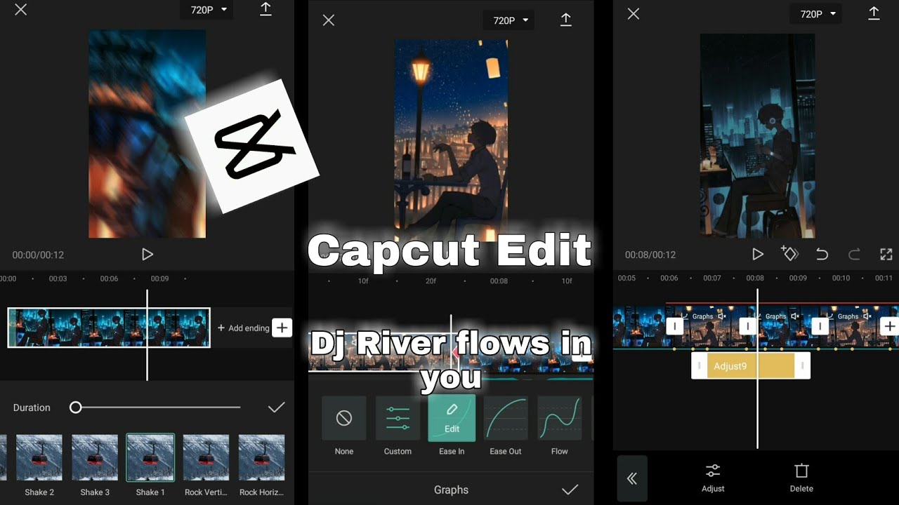 Dj River flows in you | Tiktok | Capcut edit |