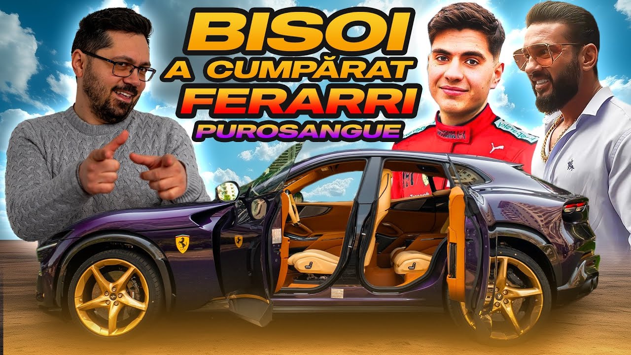 BISOI SI-A LUAT FERRARI PUROSANGUE MOV ?!? FRATII POPA II JUDECA ALEGEREA