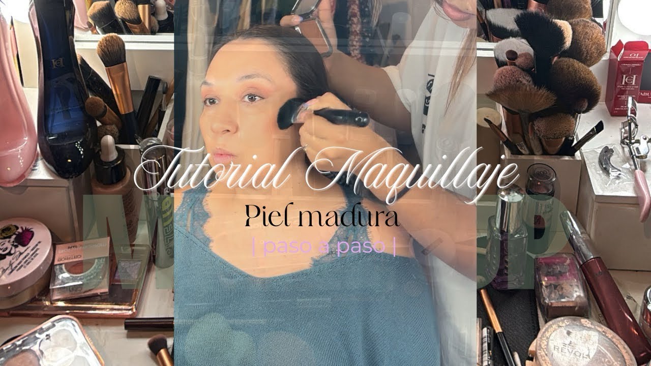 TUTORIAL MAQUILLAJE PARA BODA | paso a paso | piel madura 
