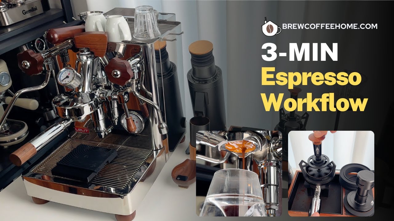 My 3-Minute Morning Espresso Routine | Espresso Workflow | My Coffee Corner