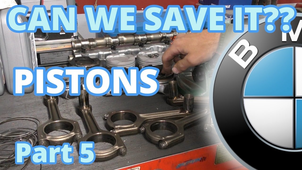 I bought a broken BMW. 2013 BMW 535ix Part 5, Pistons
