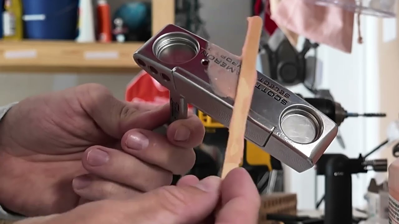 Scotty Cameron Putter Stamping & Painting | BTS at Daddy Shack