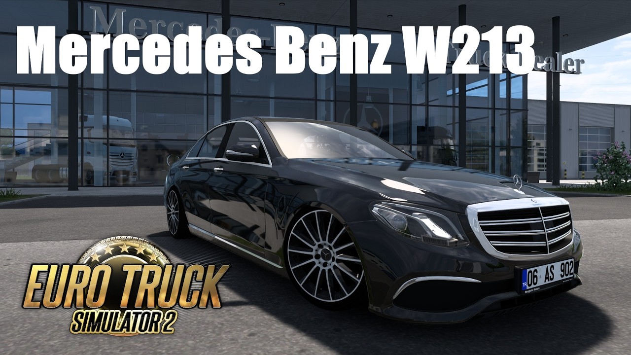 Euro Truck Simulator 2 Mods - Mercedes Benz w213 v1.58