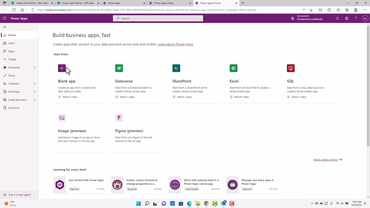 PowerApps and SharePoint Integration - An Introduction