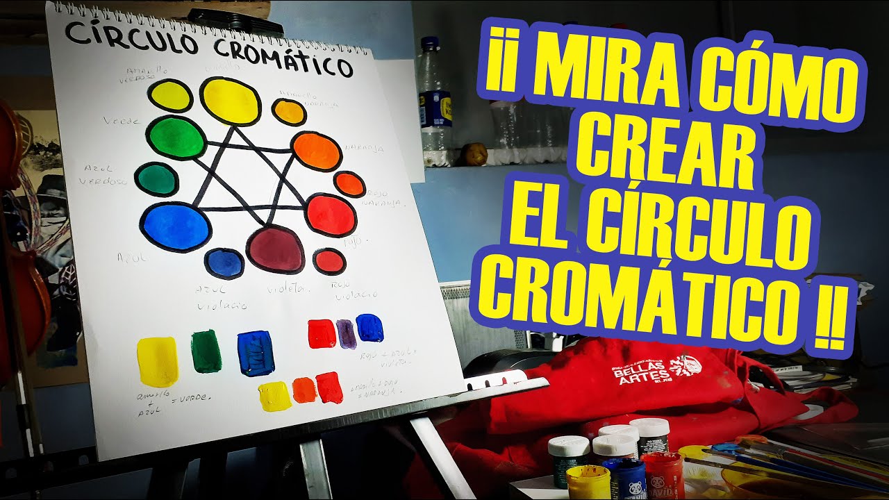¡¡ CÓMO CREAR EL CÍRCULO CROMÁTICO !! | Draw with me. #arte  #circulocromatico #pintura