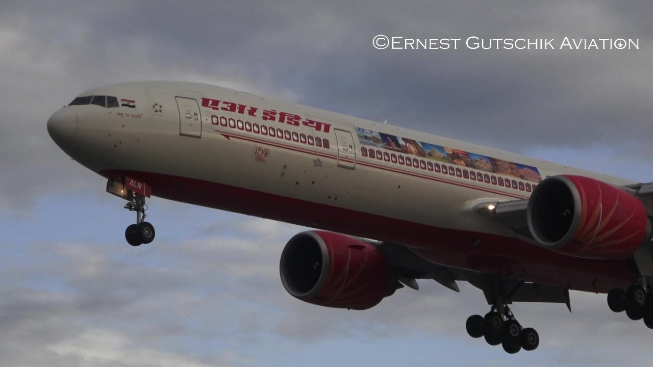 Re-Inaugural! Air India Boeing 777-300ER Arriving + Departing | Toronto Pearson Int'l