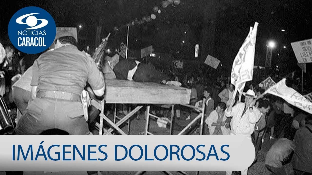 Así emitieron en televisión la noticia sobre el atentado a Galán hace 30 años