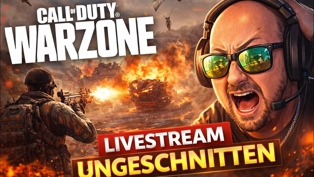 Uncut Warzone Livestream 🔥 Chaos, Fails & Action | Call of Duty: Warzone Gameplay